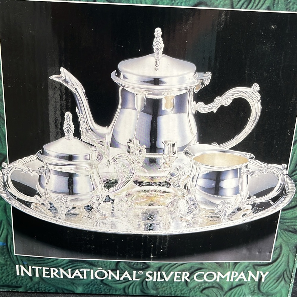 International Silver Company Silver Tea Set